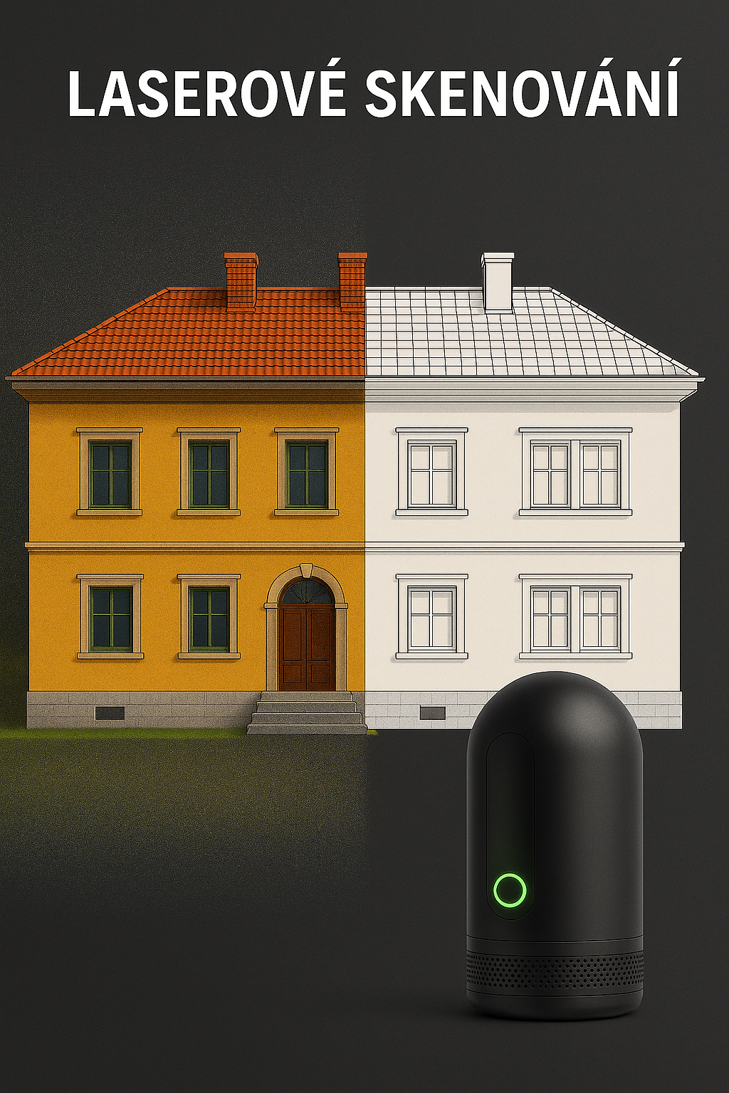 Ilustrační obrázek - Laserové 3D skenování architektury přístrojem Leica BLK360
