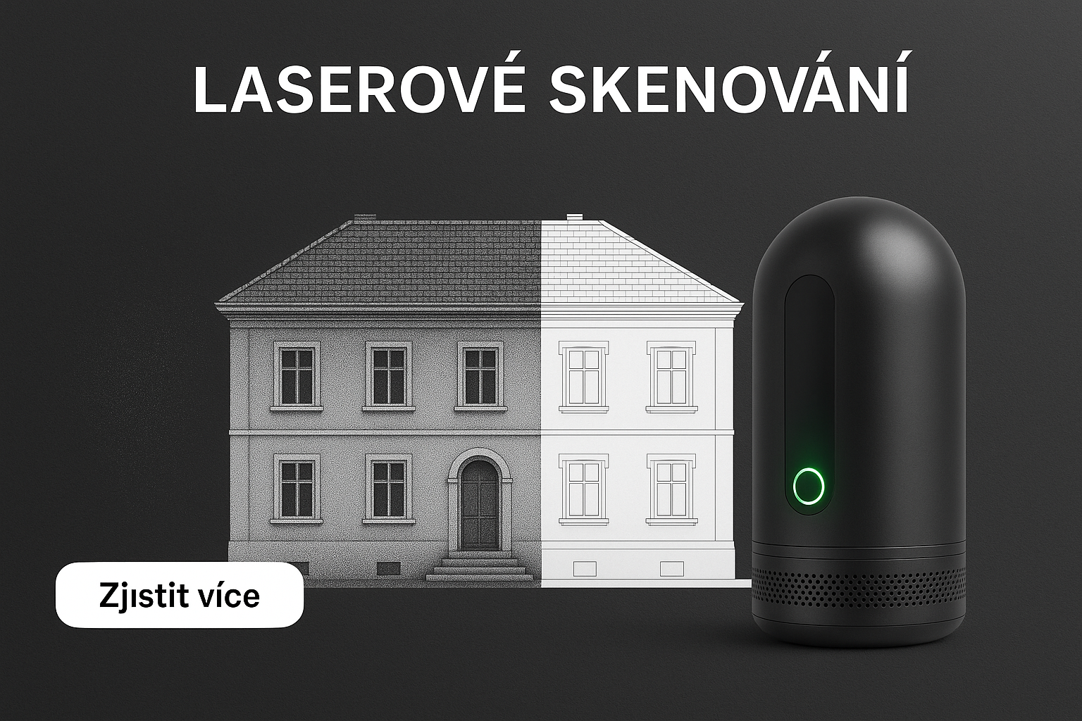 Ilustrační obrázek - Laserové 3D skenování historické budovy přístrojem Leica BLK360