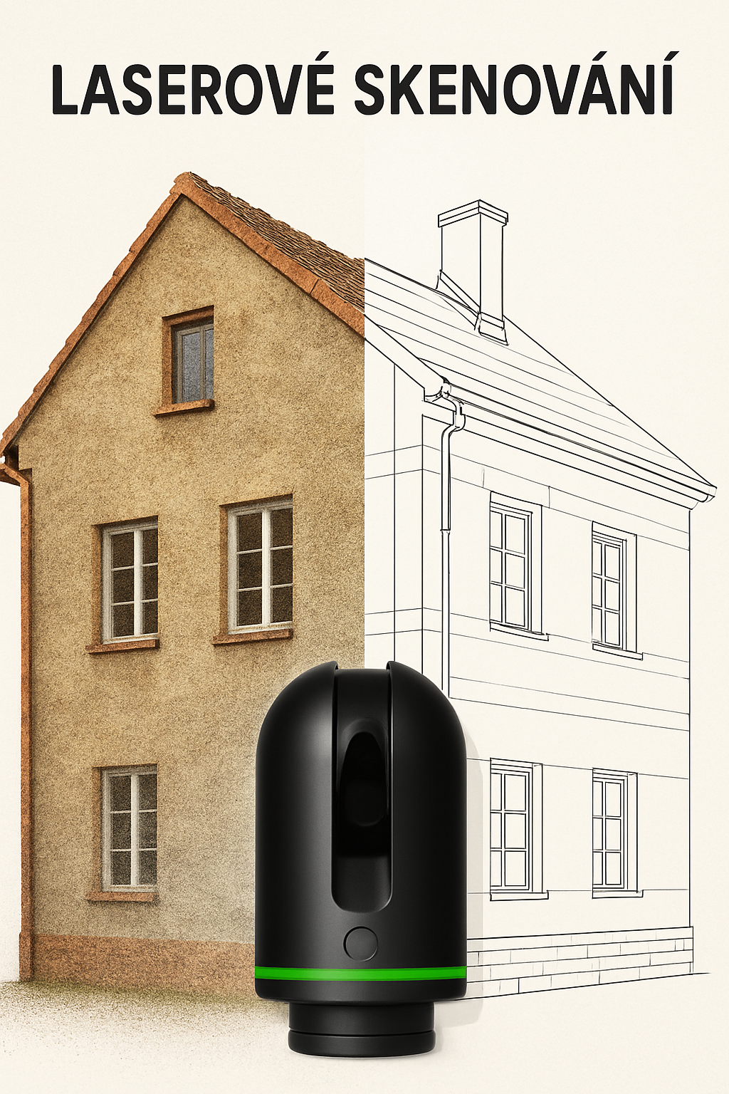 Ilustrační obrázek - Laserové 3D skenování staré budovy přístrojem Leica BLK360
